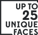 Unique Face 25