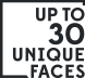 Unique Face 30