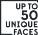 Unique Face 50