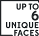 Unique Face 6