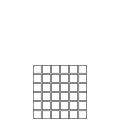 11¾"x11¾" (2"x2") Square Mosaic