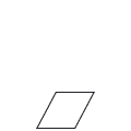 6" x 10" Rhombus