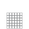 11¾"x11¾" (2"x2") Square Mosaic